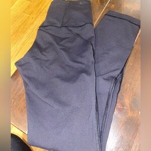 Lululemon‎ Mesh Detail Leggings With Gummy Logo